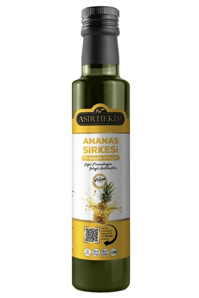 Asır Hekim Ananas Sirkesi Doğal Fermantasyon Natural 500 ml - 4