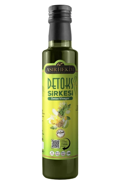 Asır Hekim Detox Sirkesi Doğal Ananas Sirkesi 500 ml