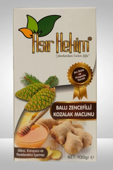 Asır Hekim Kozalak Macunu (ballı Zencefilli)