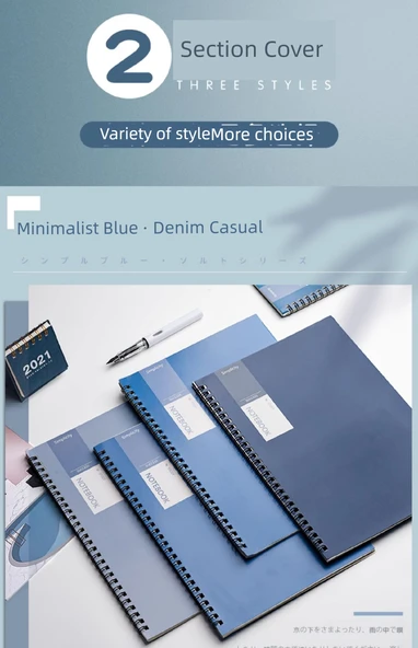 Macaron Serisi B5 Spiral Defter - 640 Sayfa - 12