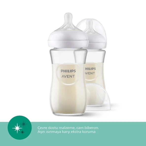 Philips Avent Doğal Tepkili Natural Response Cam Biberon 120 ml 0+ Ay - 2