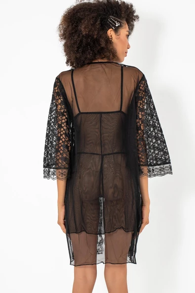 Phevos 3'lü Gecelik ve Sabahlık Takımı-3813 - 5