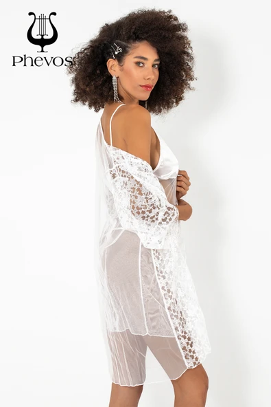 Phevos 3'lü Gecelik ve Sabahlık Takımı-3815 - Resim 12