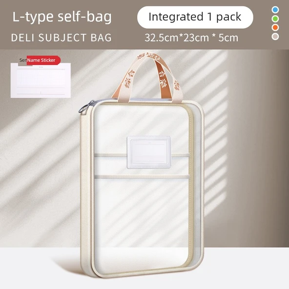 Deli L Tipi Fileli Konu Sıralama Çantası - Bir Paket Entegre