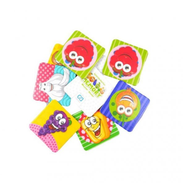 Ca Games Memory Hafıza Kartı Puzzle Meyveler - Sebzeler 48 Parça CA.5040 - 2