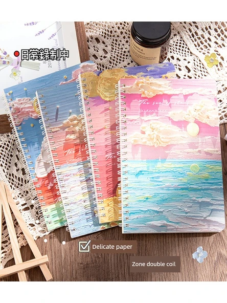 B5 Yıldız Deniz 8 Spiral Defter - 3