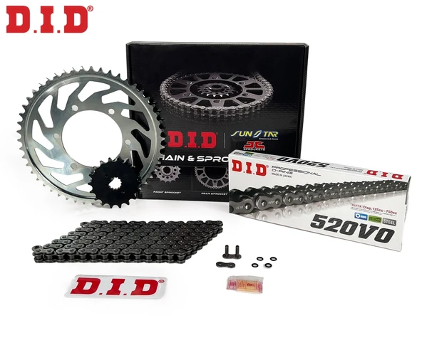 ZİNCİR DİŞLİ SETİ HUSQVARNA TE 2 ZAMANLI (250 cc)  (2018-2022) / HUSQVARNA / TE 2 ZAMANLI / 250cc / ZİNCİR: DID-520 ORING-118/ ÖN-ARKA DİŞLİ: SUNSTAR (14T-50T) / 2018-2019-2020-2021-2022 ürün görseli 1
