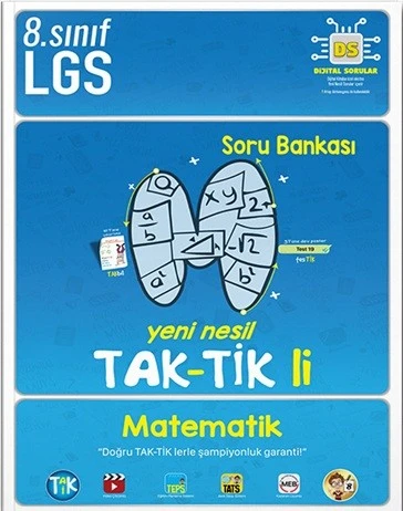 Tonguç 8. Sınıf Matematik Taktikli Soru Bankası