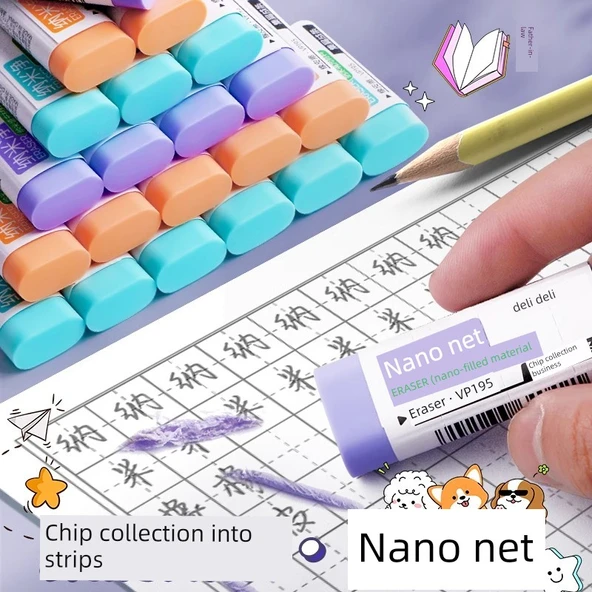 Nano Çip Olmayan Silgi - Orta, 36 Parça/Tam Kutu - 3