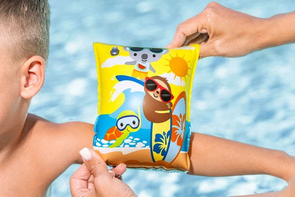 Bestway Sevimli Karekterli Desenli Çocuk Kolluk 23x15cm (32042) - 4