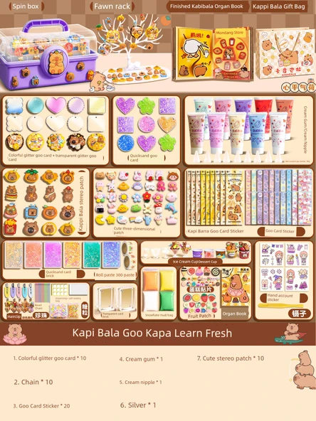 Kapi Bala Sticker Seti - Tatlı Temalı