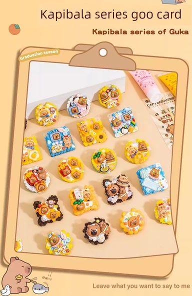 Kapi Bala Sticker Seti - Tatlı Temalı - 7