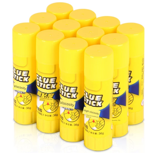 Formaldehit İçermeyen Yüksek Viskoziteli Sıvı Yapıştırıcı - 7090 Yapıştırıcı Kalem - 12'li Kutu - Resim 3