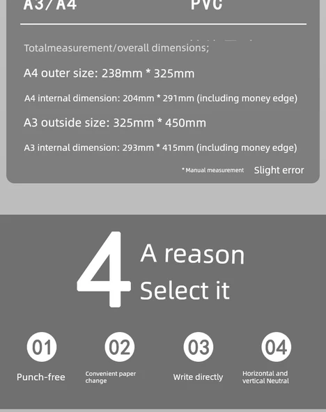 A4/A3 Magnetik Görüntüleme Etiket Kağıdı - A4 [1 Altın] Yazılabilir Kesim - 9