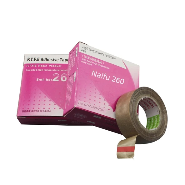 260 Derece Yüksek Sıcaklık Yalıtım Bandı - 2.5cm x 10m - 2