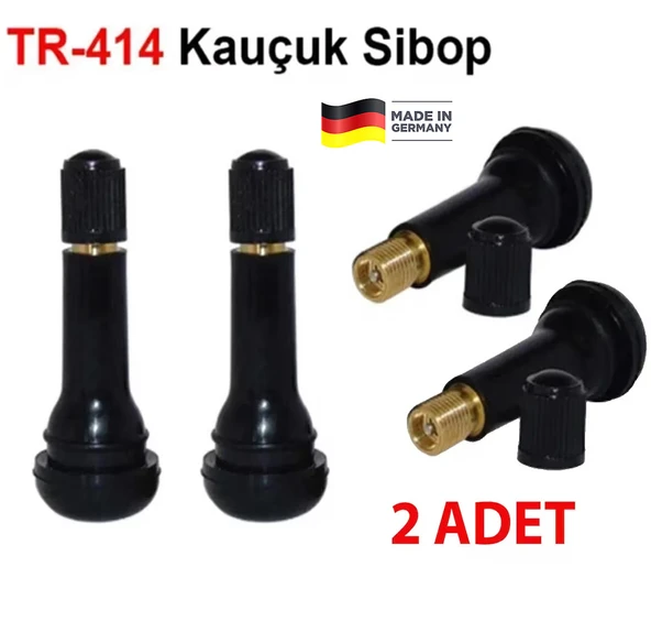 2 Adet Tr414 Oto Lastik Subap Sibop Takımı