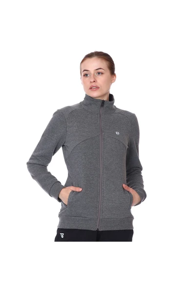 Raswomust Kadın Antrasit Günlük Stil Sweatshirt 711209-ant