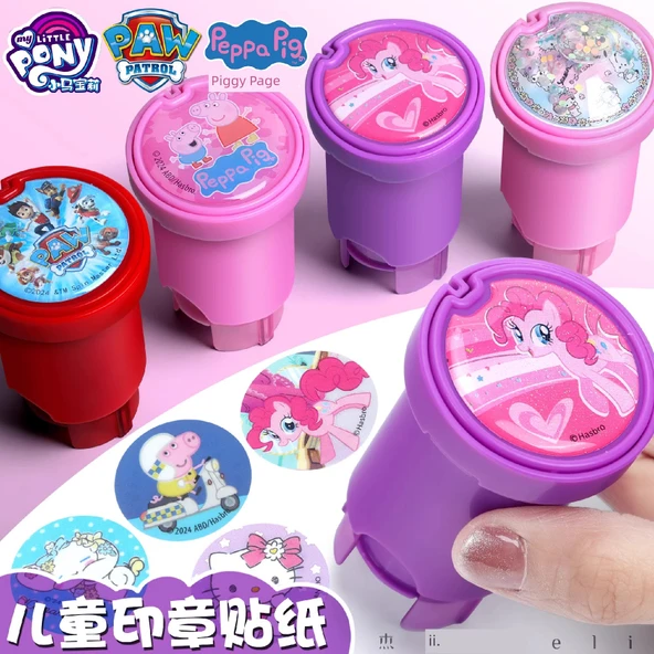Pony Polly Mühür Sticker Makinesi - Kitap ve 192 Sticker - 4