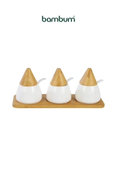 Zenith - 3'lü Baharat Seti Kaşıklı - Resim 6