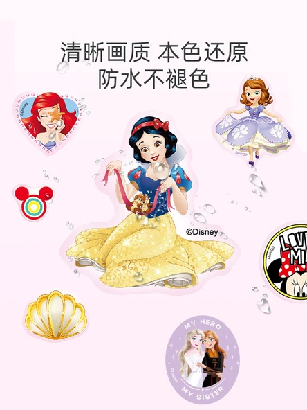 Disney Karakterli Çıkartmalar Minnie + Prenses 2 Set - Yaklaşık 192 Çıkartma - 5