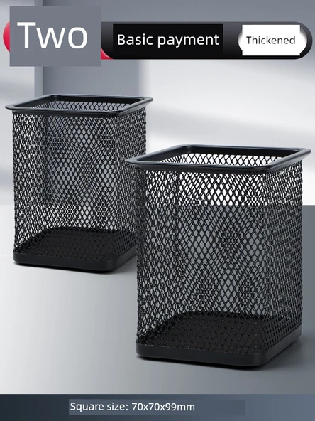 Metal Izgara Kalemlik - 2 Paket-Temel Kare-İzgara