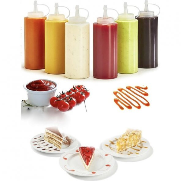Hometarz MasterChef ABP Plastik Yağlık Sirkelik Sosluk 2 li set 700 ml - 4