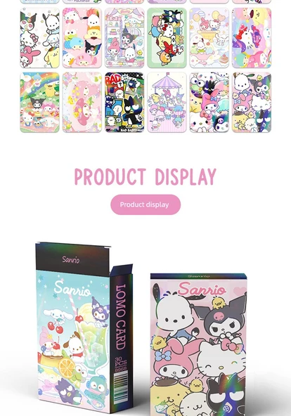Sanrio Karikatür Lazer Kartları - 9967-Melody - 9