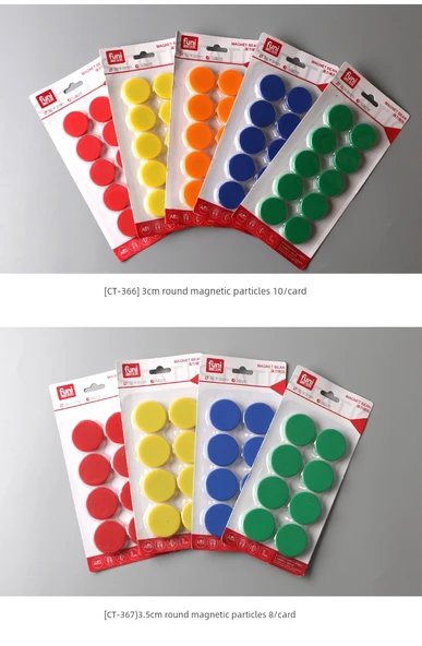 Manyetik Düğmeler - Yeşil - 4cm - 6 Adet - 10