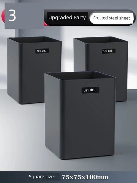 Metal Izgara Kalemlik - 3 Paket-Geliştirilmiş Parti-Buzlu Çelik Levha
