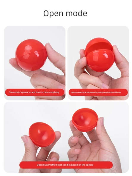 Yeniden Kullanılabilir Çekiliş Topları - Mavi 1 Paket [100] - 4