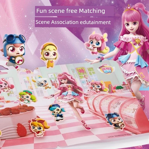 Çocuklar için Yeniden Kullanılabilir Jel Çıkartmalar - Deniz Altı Sütunu Jel Yapıştırıcı (Okyanus Keşfi) - Resim 4