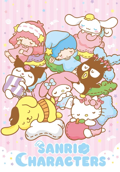 Sanrio Karikatür Lazer Kartları - 9967-Melody - 7