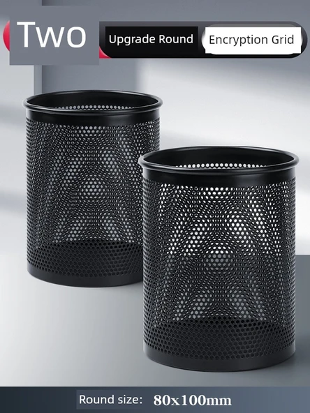 Metal Izgara Kalemlik - 2 Paket-Geliştirilmiş Yuvarlak-Şifreli İzgara