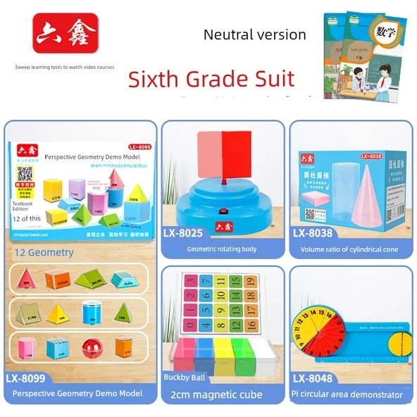 Perspektif Geometri Gösterim Modeli - Altıncı Sınıf Seti - 5 Kitap Kombinasyonu