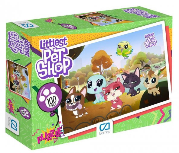 Ca Games 100 Parça Littlest Petshop Puzzle CA.5011
