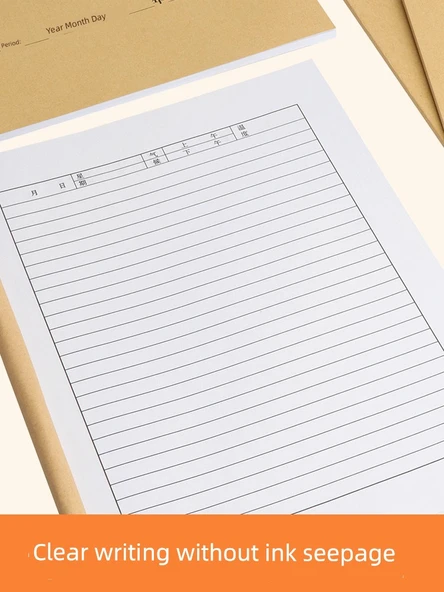 A4 Yan İstasyon Denetim Kaydı 11238 - 10'lu Paket - Resim 3