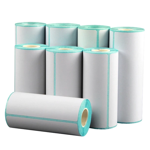 Taşınabilir Termal Etiket Kağıdı - 80x60mm - Yatay - 5 Rulo - 6