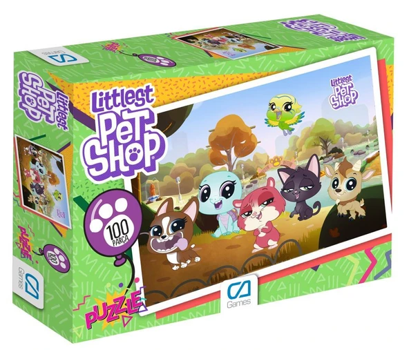 Ca Games 100 Parça Littlest Petshop Puzzle CA.5011