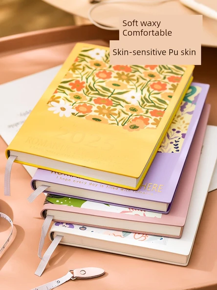 A5 Haftalık Planlayıcı - Limon Sarısı - Basit - 4