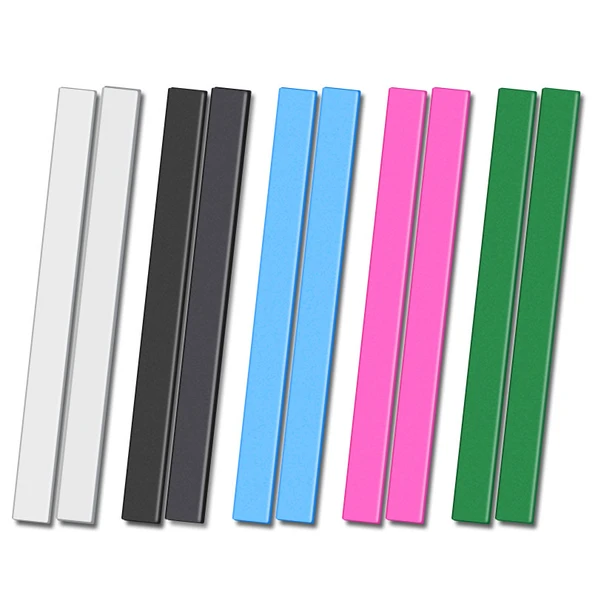 Beyaz Tahta Magnet Şeridi - 30cm - Koyu Mavi - 2'li Paket - 6