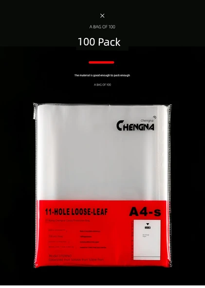 Plastik Dosya Klasörü - Orta Kalın 5C/100 Paket - Resim 12