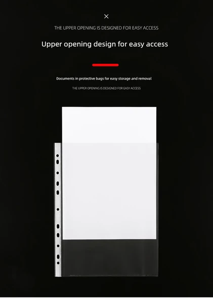 Plastik Dosya Klasörü - Orta Kalın 5C/100 Paket - Resim 9