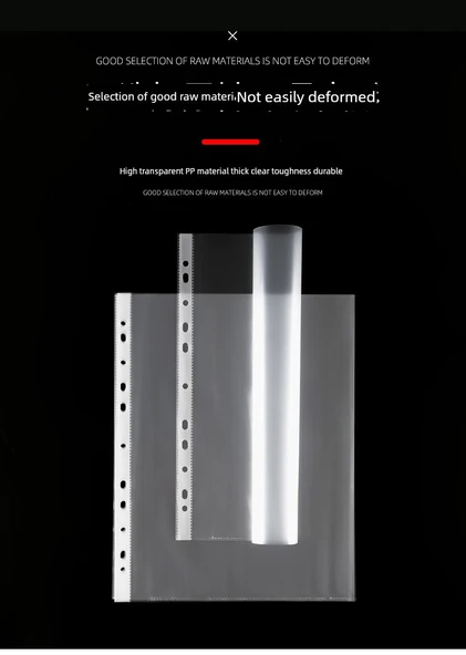 Plastik Dosya Klasörü - Orta Kalın 5C/100 Paket - Resim 10