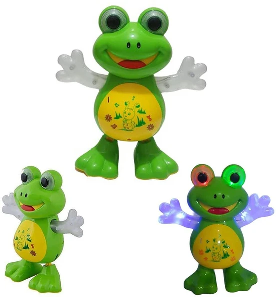 Can Ali Toys Işıklı ve Müzikli Dansçı Kurbağa CNL-6667 - 8