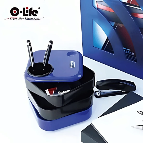 Q-LİFE Döner Sistemli Organizer Kalemlik | S-886E