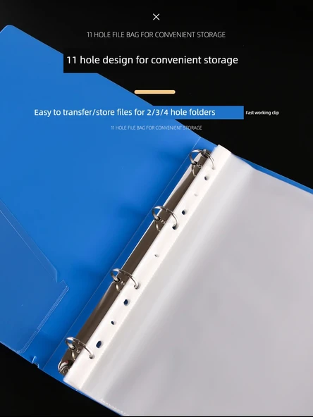 Plastik Dosya Klasörü - Orta Kalın 5C/100 Paket - Resim 3