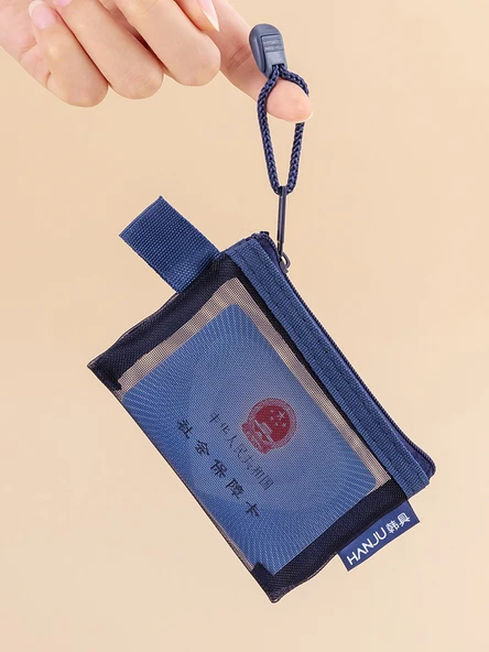 Retro Şeffaf 3D Mini Para Cüzdanı - 10 Karışık Renk - 2
