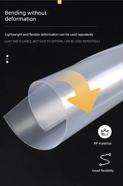 Su Geçirmez Plastik Sözleşme Dosyası - Orta Kalınlık - 60 Adet - 8