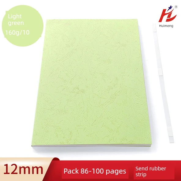 Renkli Baskı Kağıdı Zarf - Açık Yeşil - 12mm