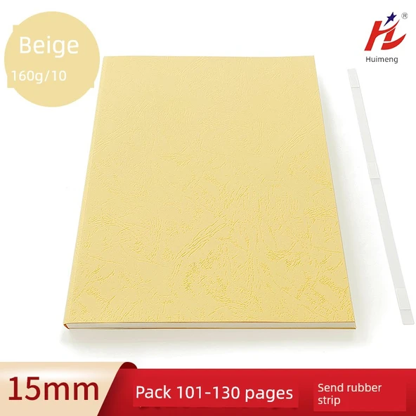 Renkli Baskı Kağıdı Zarf - Bej - 15mm